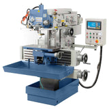 Bernardo Fresatrice di utensili WFM 800 con tavola da 800 x 400 mm, testa verticale inclinabile e mandrini ISO 40, completa di display digitale a 3 assi ES-12 H.