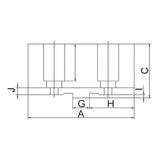 DSTJ-DK11-250 Upper Soft Jaws