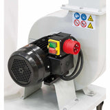 Impianto di aspirazione con cartucce per polveri sottili DC