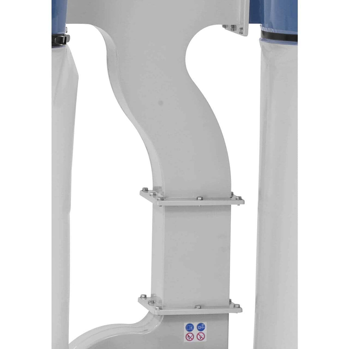 Impianto di aspirazione con cartucce per polveri sottili DC