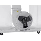 Impianto di aspirazione con cartucce per polveri sottili DC 550