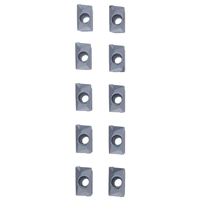 Double-edged inserts for flat and angle cutters (10 pieces)