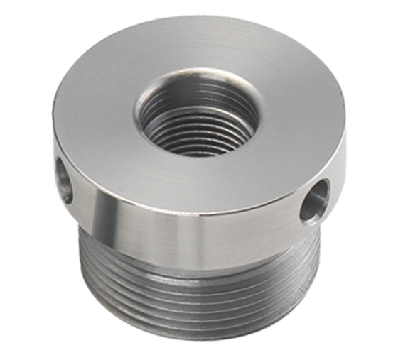 Inserto filettato grezzo Record Power forabile fino a Ø30 mm, in acciaio, compatibile con mandrini SC4 e SC1.