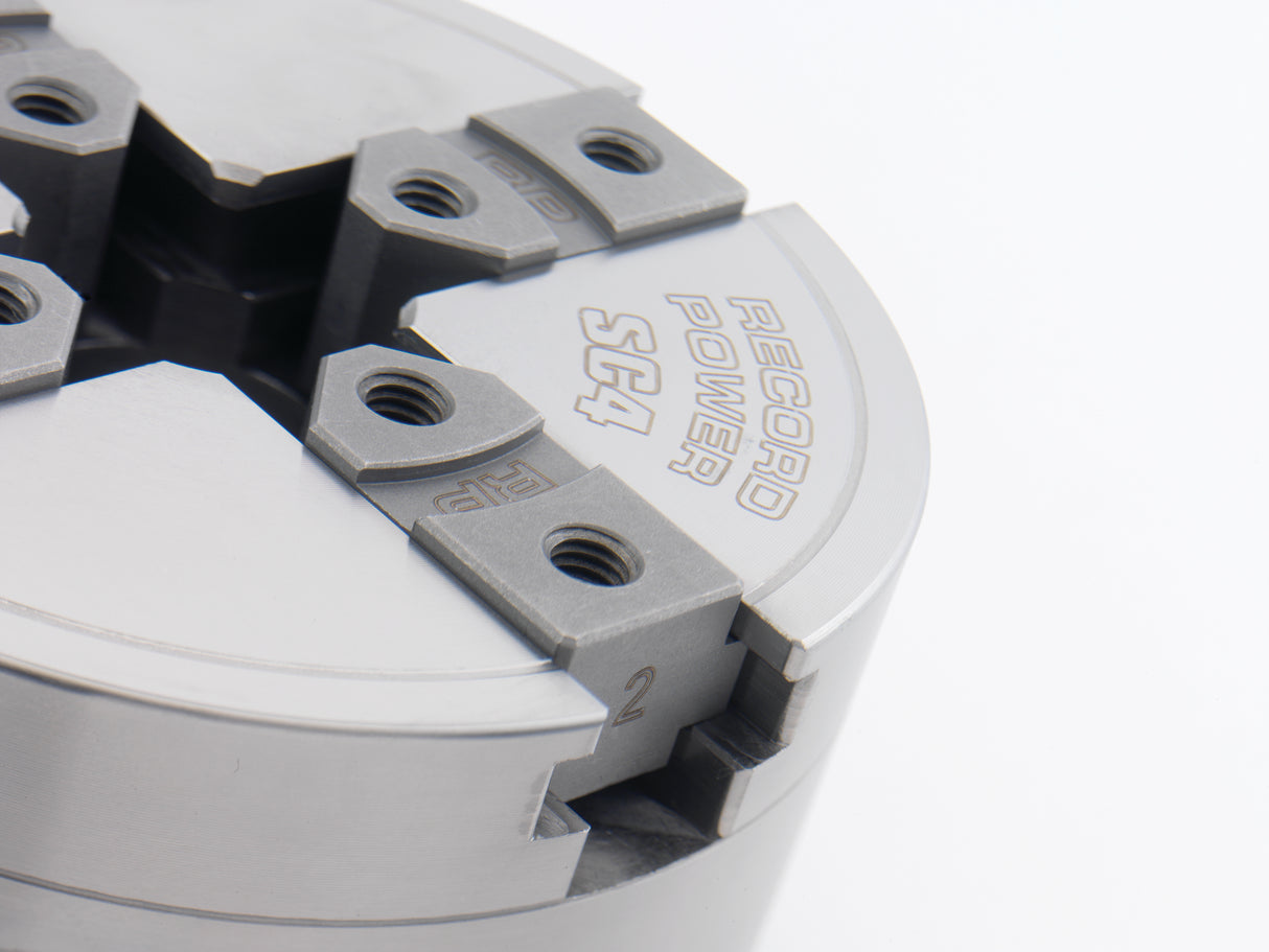 Accessorio per macchina utensile Record Power Mandrino autocentrante SC3 1” x 8 TPI