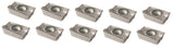 Multi-cut insert kit for face mills and angle cutters (10 pieces)