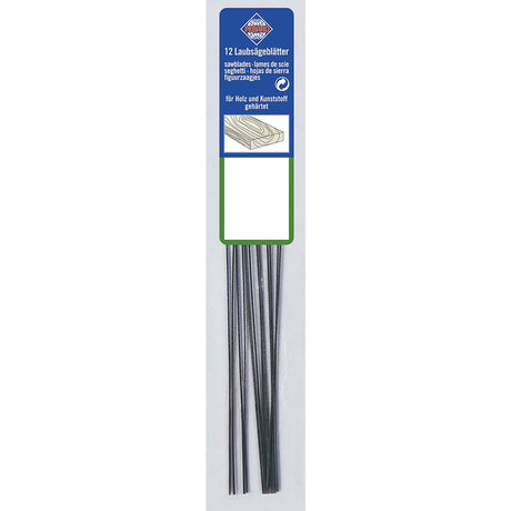 Lama sega perno 130 mm spessore 1 - fine per legno, plastica, gesso (12 pezzi)