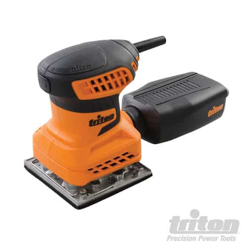 Levigatrice orbitale palmare con foglio da 1/4 da 200 W