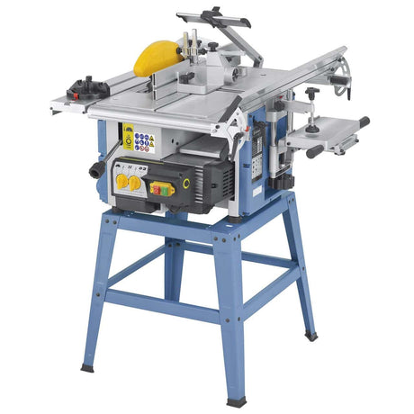 Vista completa della CWM 150 con struttura compatta, supporto in acciaio e configurazione base per tutte le lavorazioni principali in falegnameria.