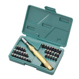 38-Piece Alphabet and Number Punch Set