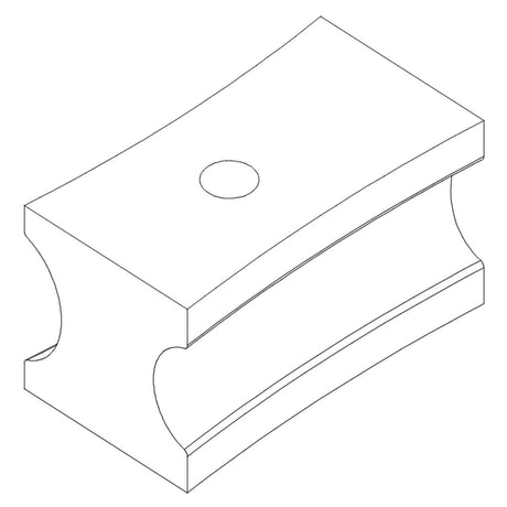 Pattino con diametro 25,4 mm e 31,8 mm compatibile con BM 42 A e BM 60 A, ideale per manutenzione e sostituzione professionale.