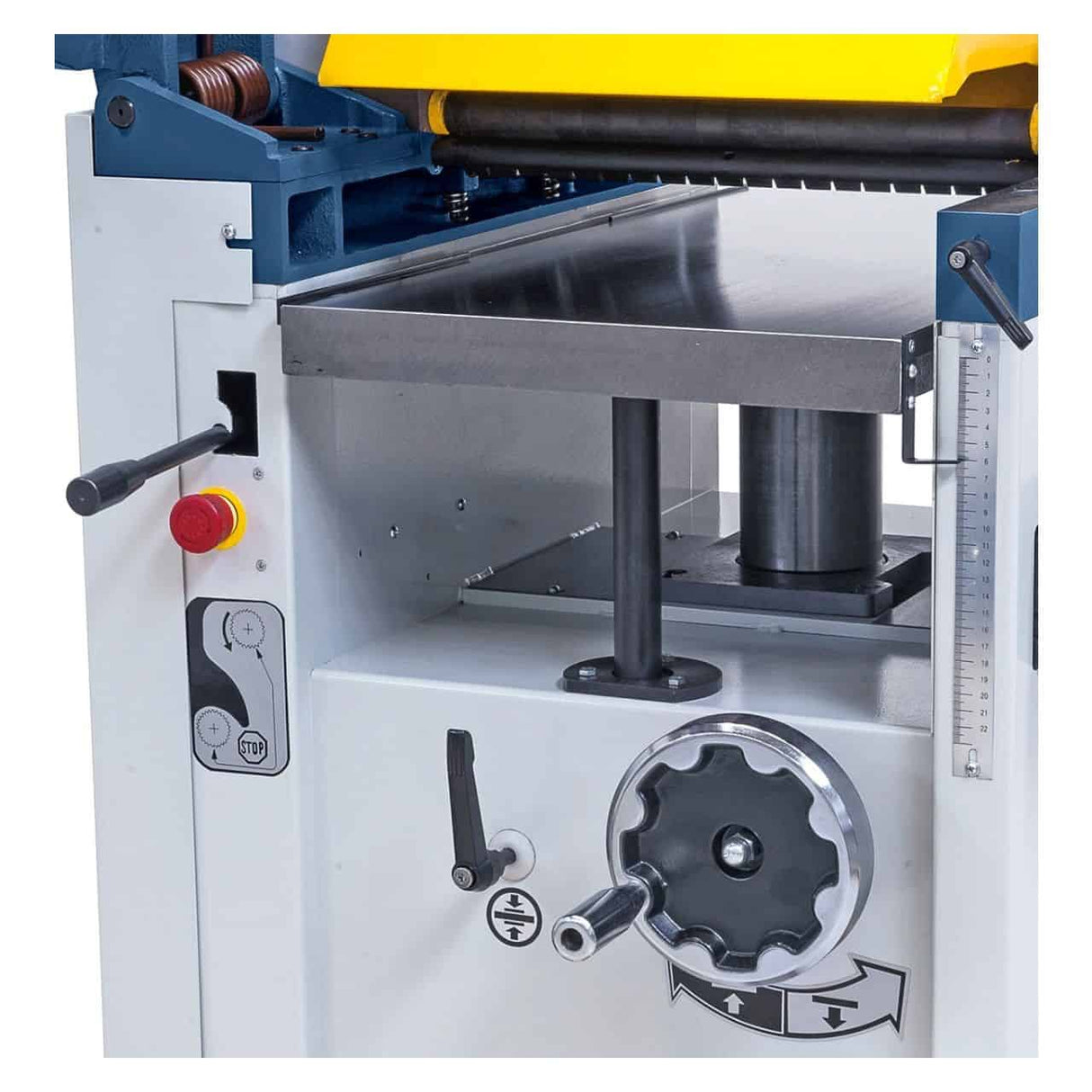 AD 410 S - 400 V Spiral Planer and Thicknesser