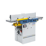 Pialla a filo e spessore Bernardo FS 310 P 400 V con tavoli in ghisa ribaltabili, recinzione inclinabile e albero a 3 coltelli HSS, ideale per falegnamerie e lavorazioni professionali del legno.