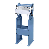 Piegatrice manuale Bernardo SB 305 S, compatta e stabile, ideale per piccoli lavori di piegatura su lamiere fino a 305 mm.