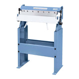 Piegatrice manuale Bernardo SB 610 S, compatta e robusta, ideale per lamiere fino a 610 mm e spessore massimo di 1,5 mm.