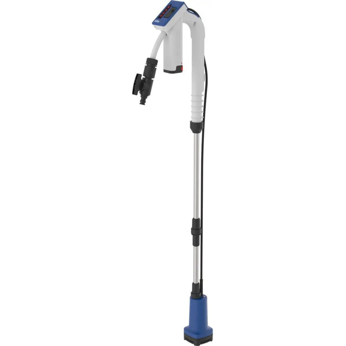 Autonoma batteria litio 12V, 6 ore continuative, protezione a secco, caricabatterie 100-240V incluso, ideale raccolta acque piovane