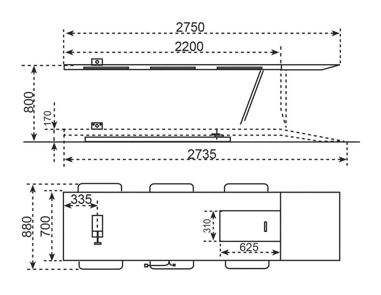 MHB 500 wheeled lifts