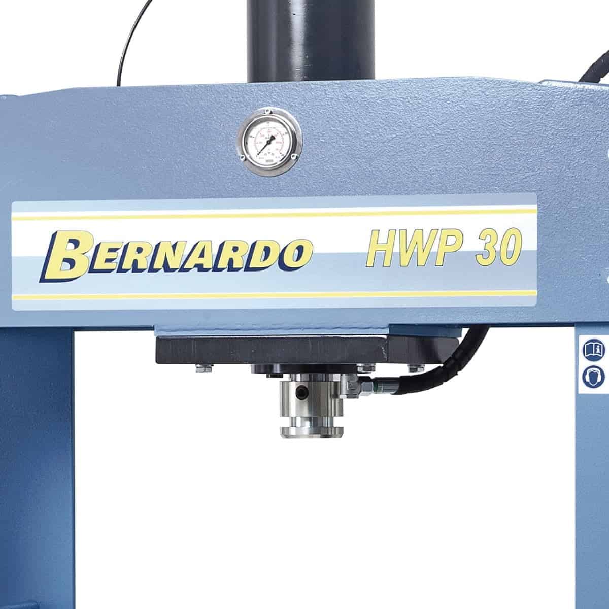 Industrial hydraulic press with fixed cylinder HWP 30