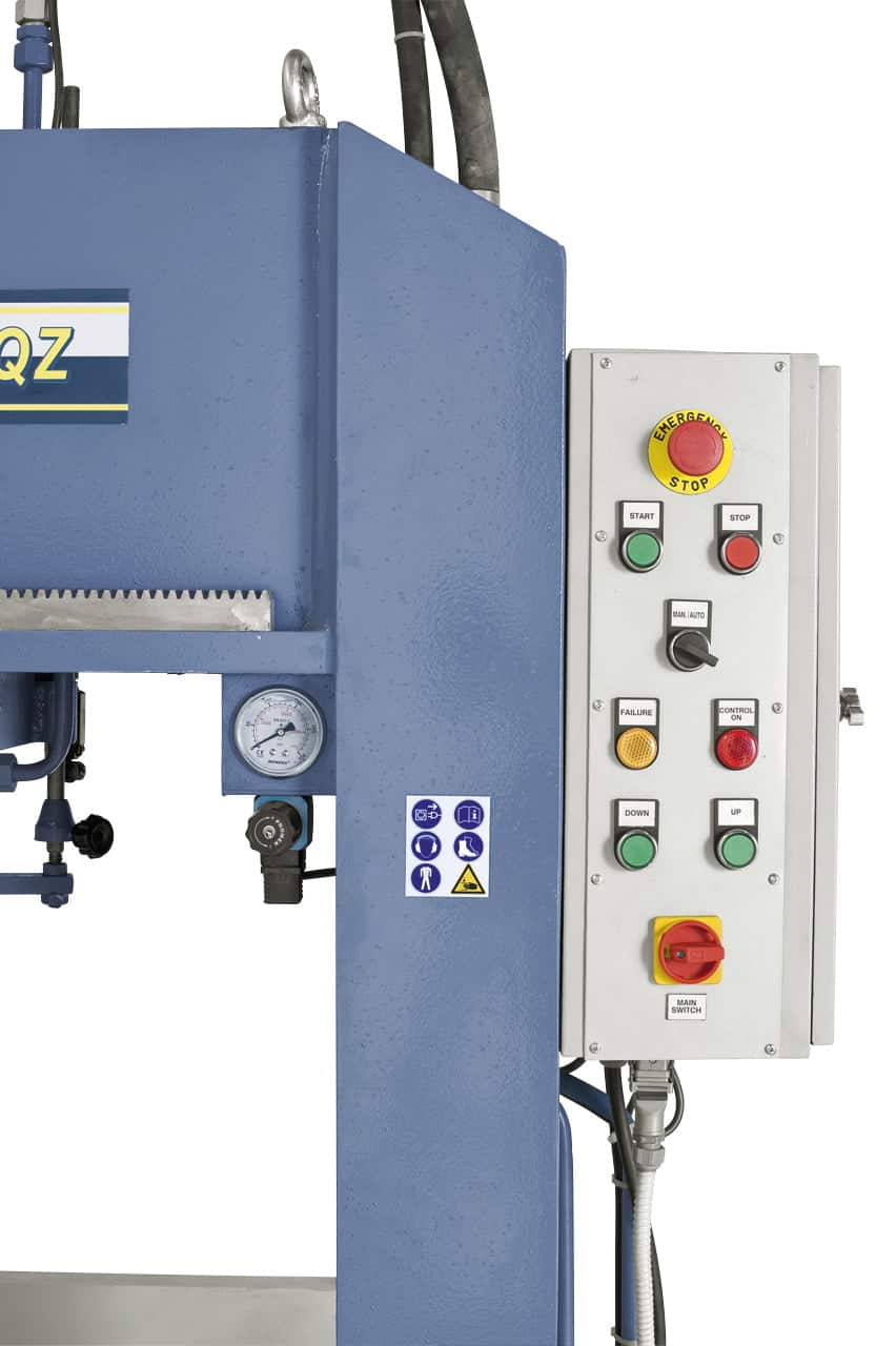 BRHP 100 QZ Hydraulic Industrial Press with Sliding Cylinder