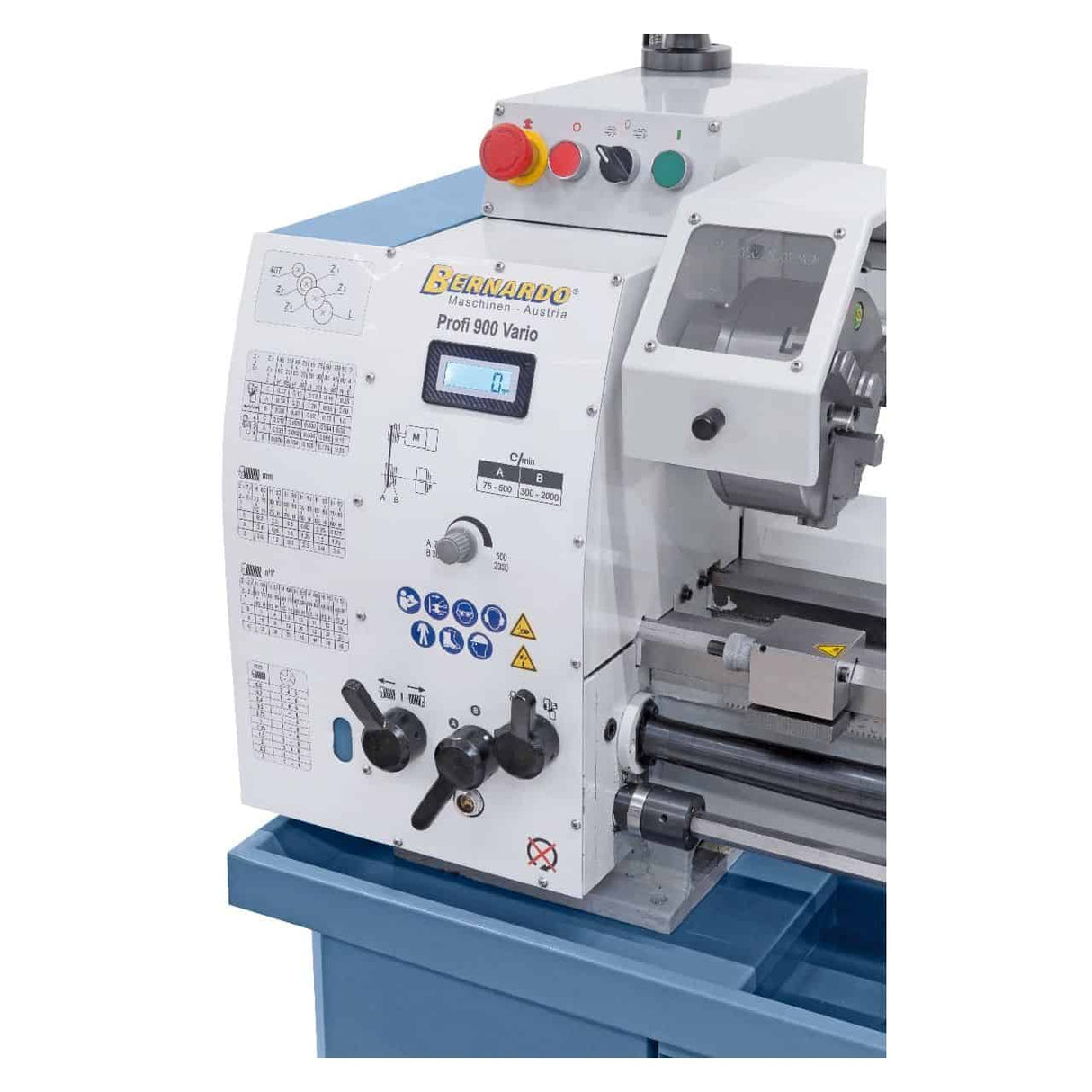 Profi 900 Vario Lathe - 230 V incl. 2-axis digital display