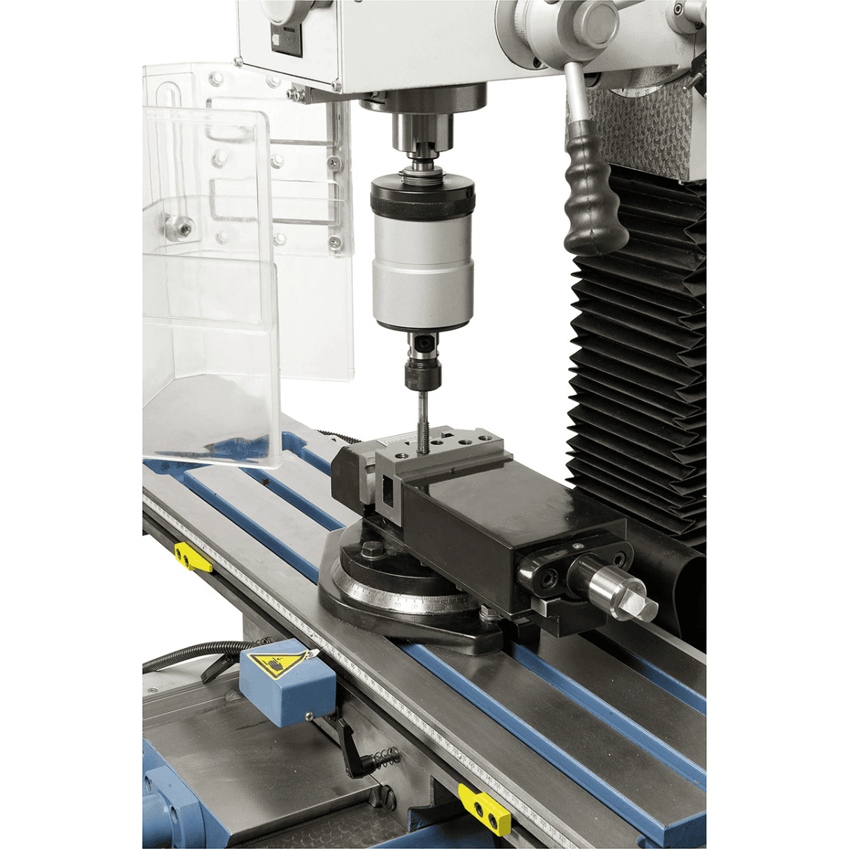 Drill and milling machine BF 30 N Super with feed and 3-axis display ES-12 V