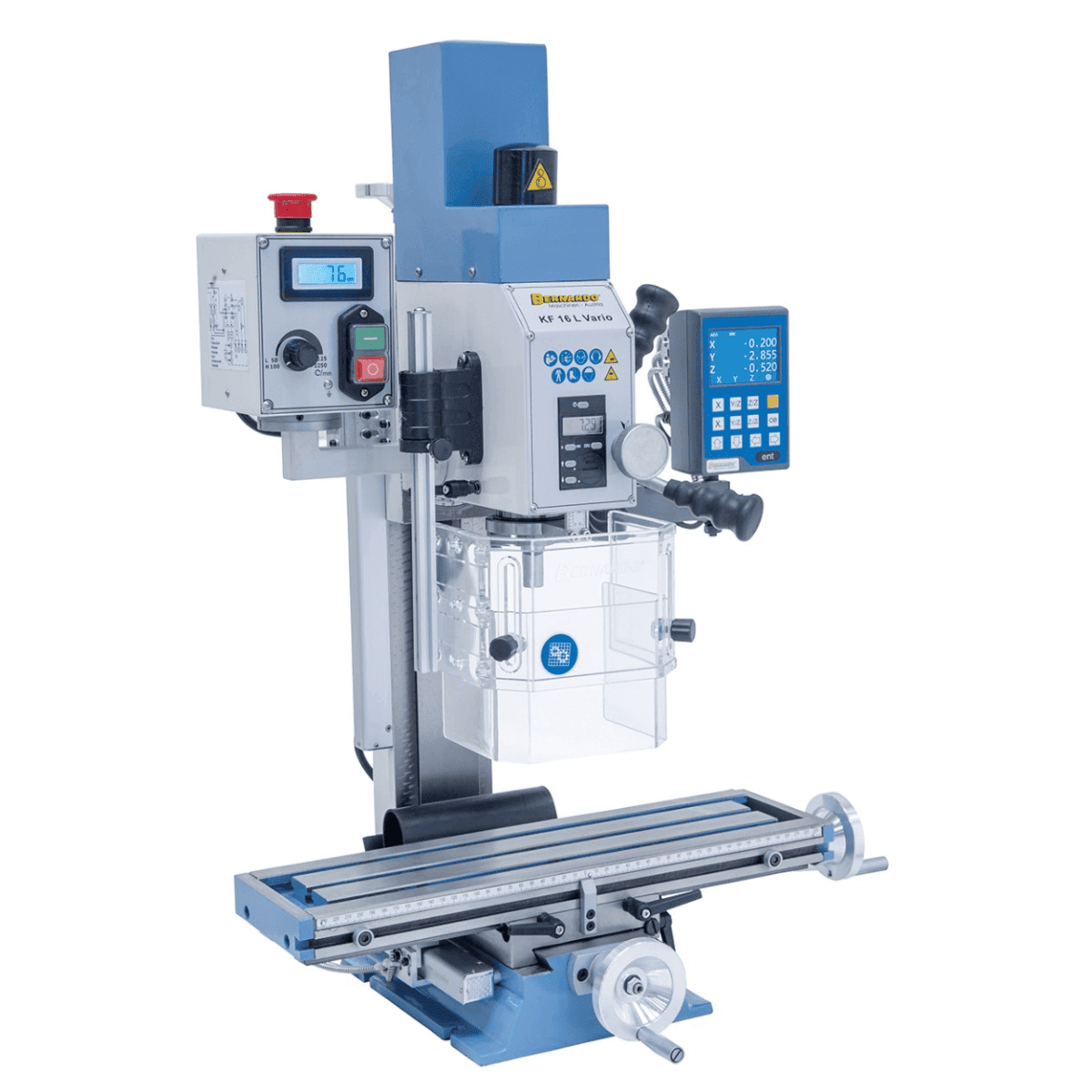 KF16 L Vario Drill/Milling Machine incl. three-axis digital display 