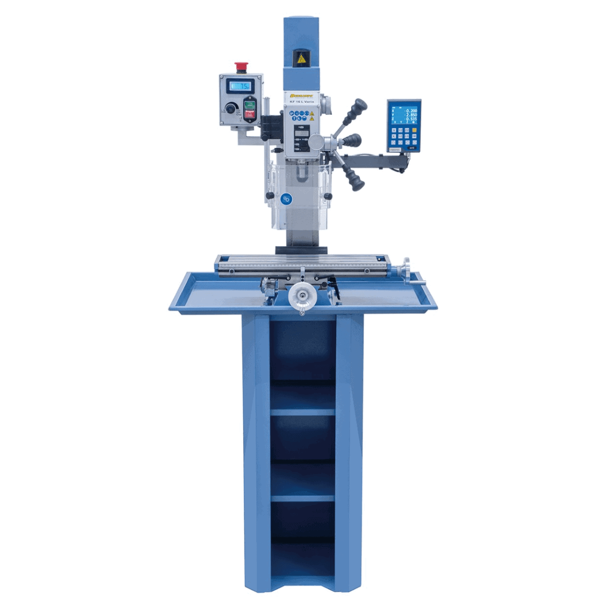 KF16 L Vario Drill/Milling Machine incl. three-axis digital display 