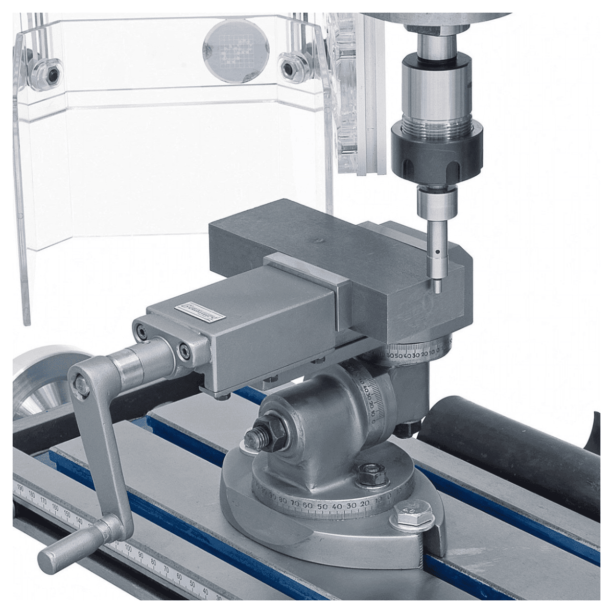 KF 18 Top drilling and milling machine incl. 3-axis digital display 