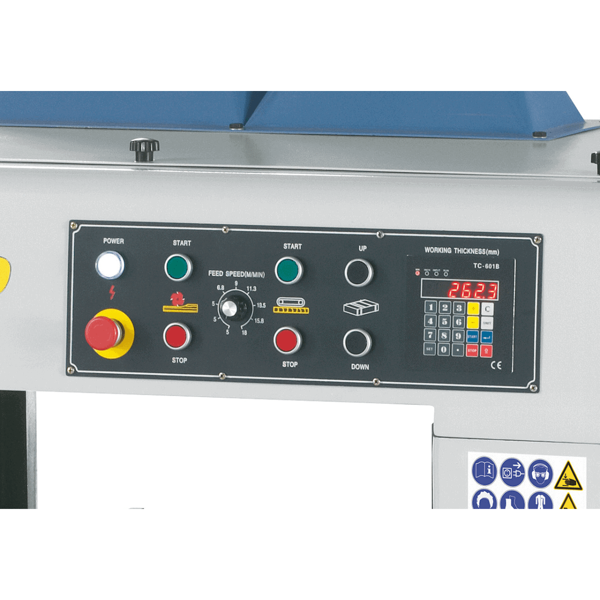 Thicknesser TP 630 D - 400V