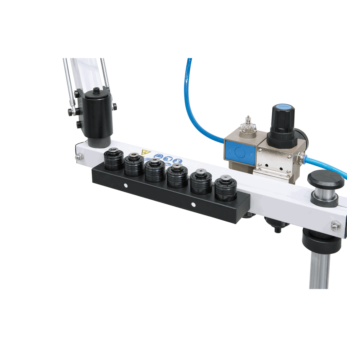 Pneumatic threading machine TM 12 P / R 1000 