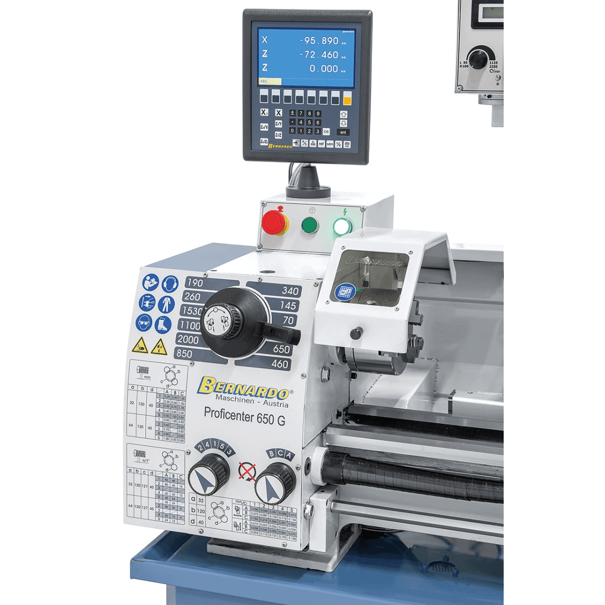 Proficenter 650 G / 400 V lathe including 2-axis