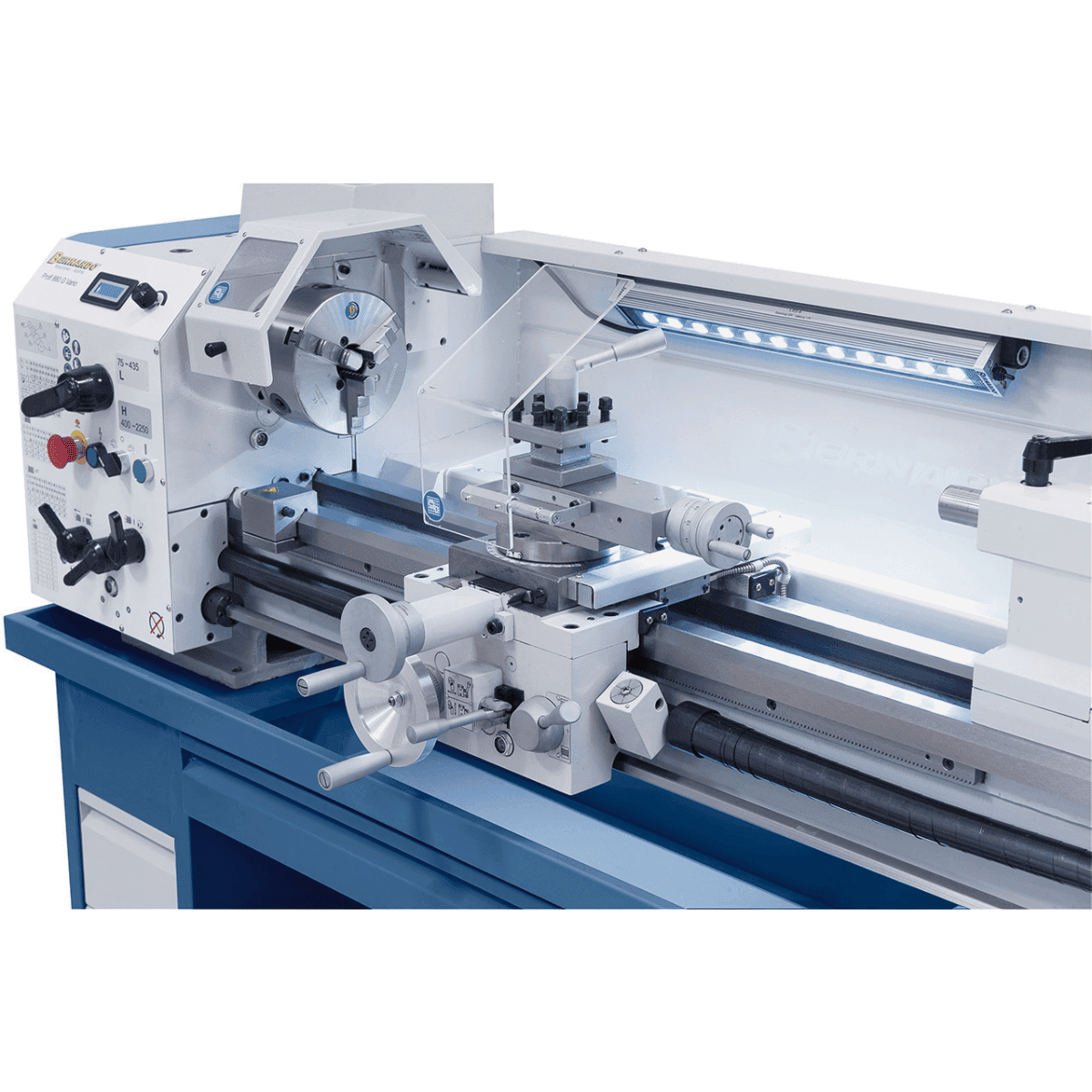 Profi 880 G Vario Lathe - 230 V incl. 2-axis digital display