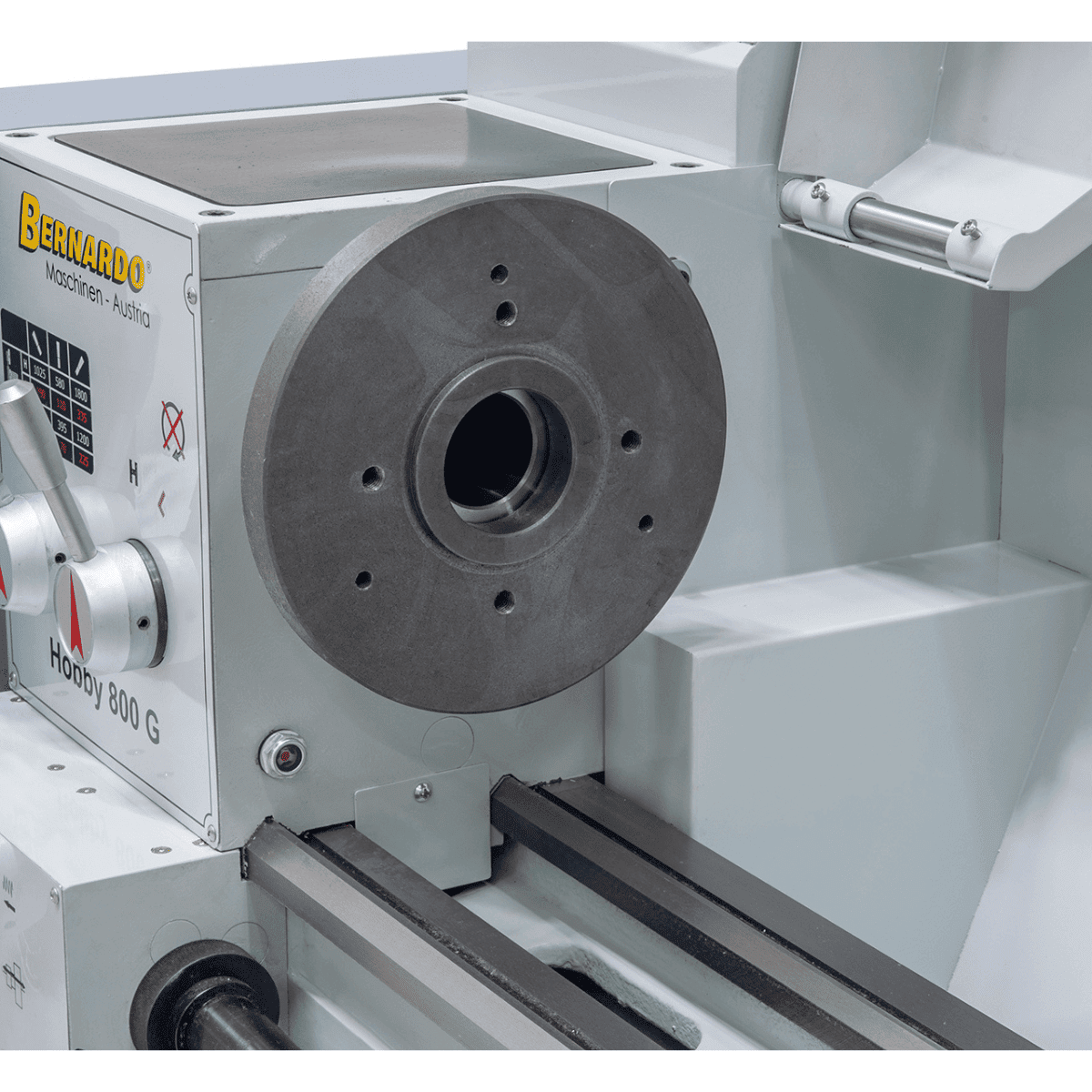 Hobby Lathe 800 G / 400 V with 3-Axis Digital Readout DT 40