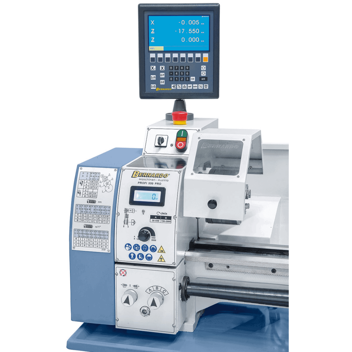 Lathe Profi 550 PRO / 400 V incl. ES-12V 2-axis digital display