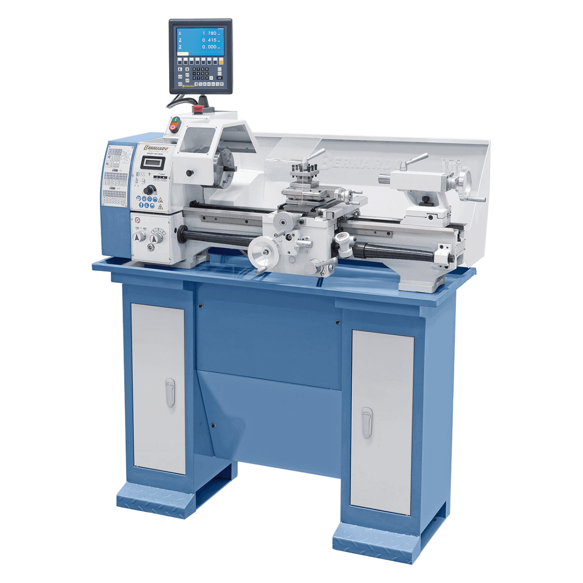 Profi 550 WQV Lathe - 230 V - incl. 2-axis digital display