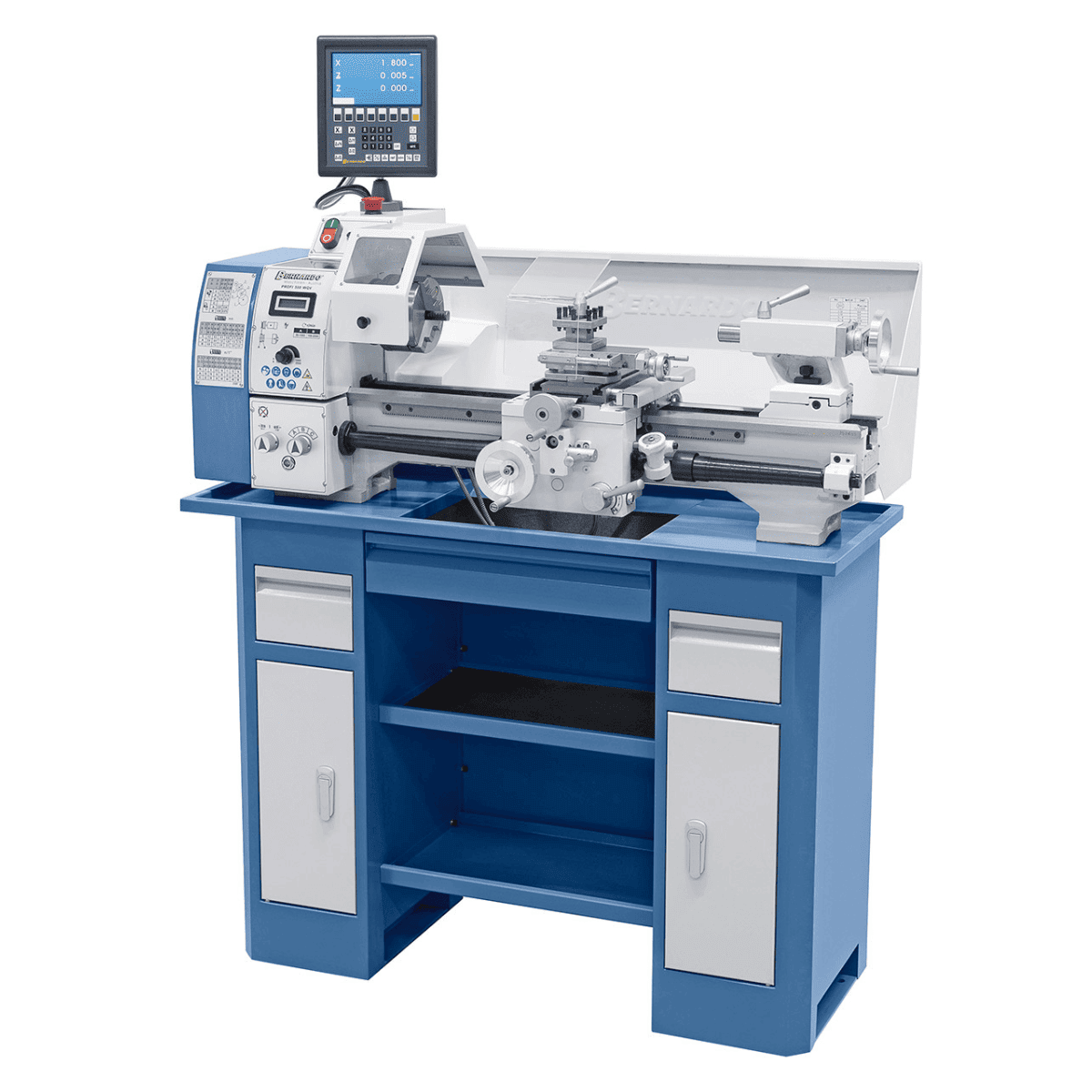 Profi 550 WQV Lathe - 230 V - incl. 2-axis digital display