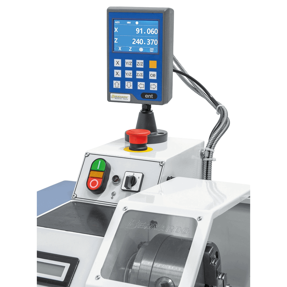 Profi 450 S Vario lathe / 230 V with 2-axis position indicator ES-12V