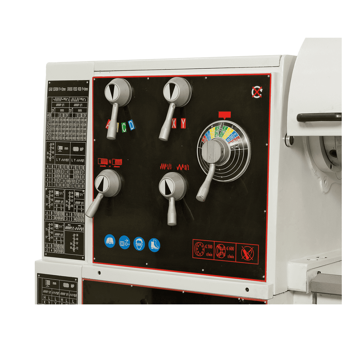 Titan 800 x 2000 Universal Lathe with Digital Displays