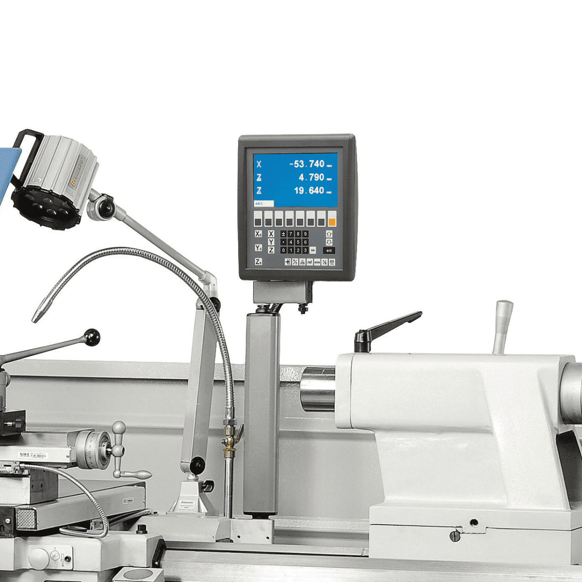 Titan 660 x 1500 Universal Lathe with Digital Displays