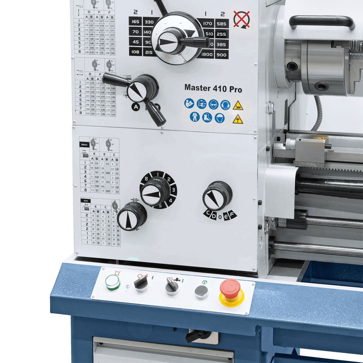 Master 410 Pro Universal Lathe with Display