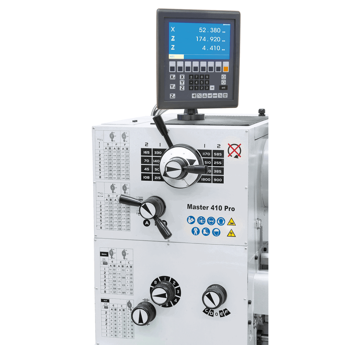 Master 410 Pro Universal Lathe with Display