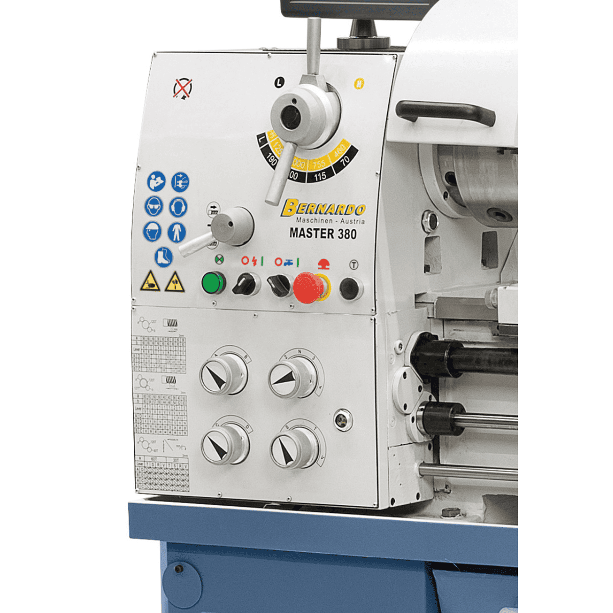 Master 380 Universal Lathe with Digital Display 