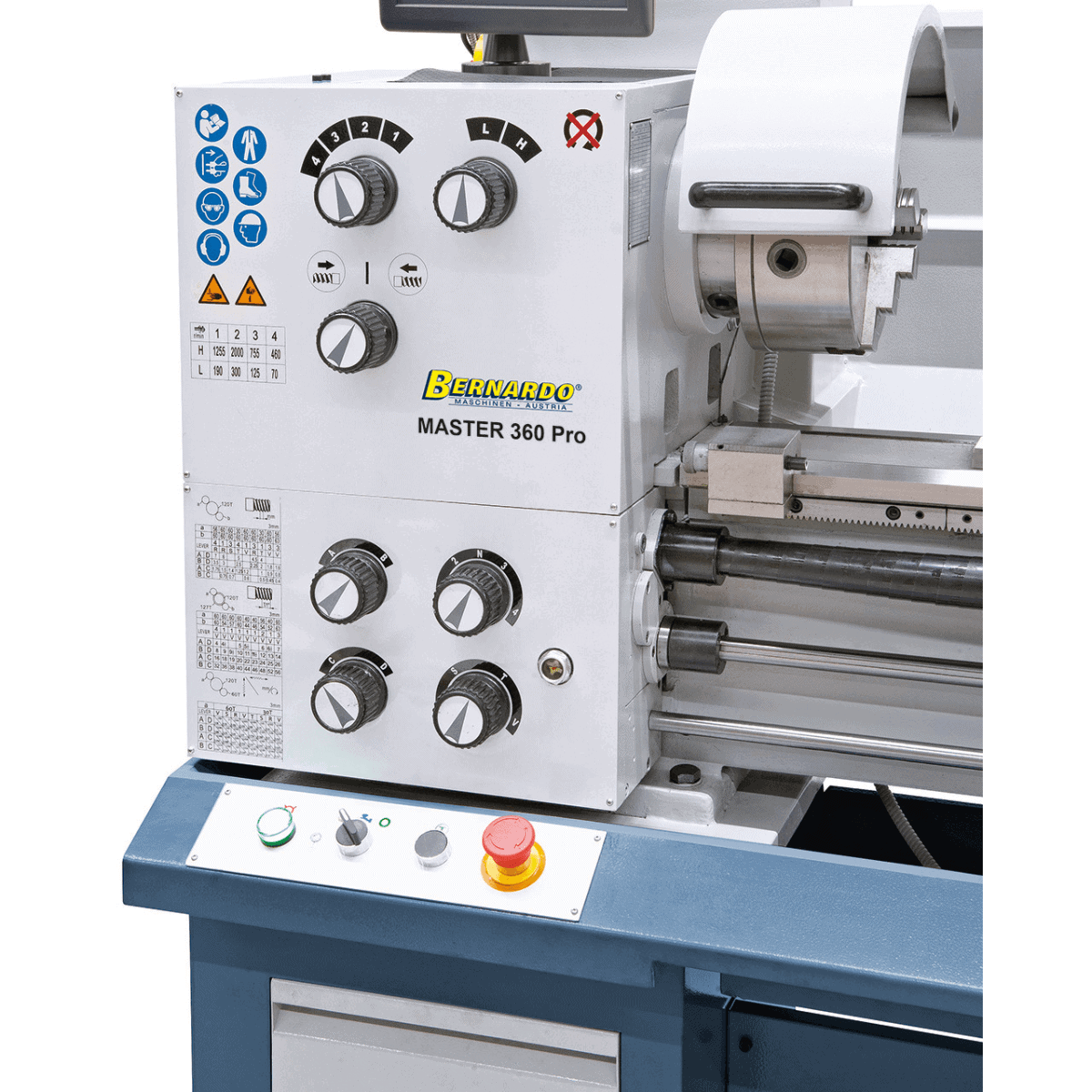 Master 360 Pro Universal Lathe with Digital Display