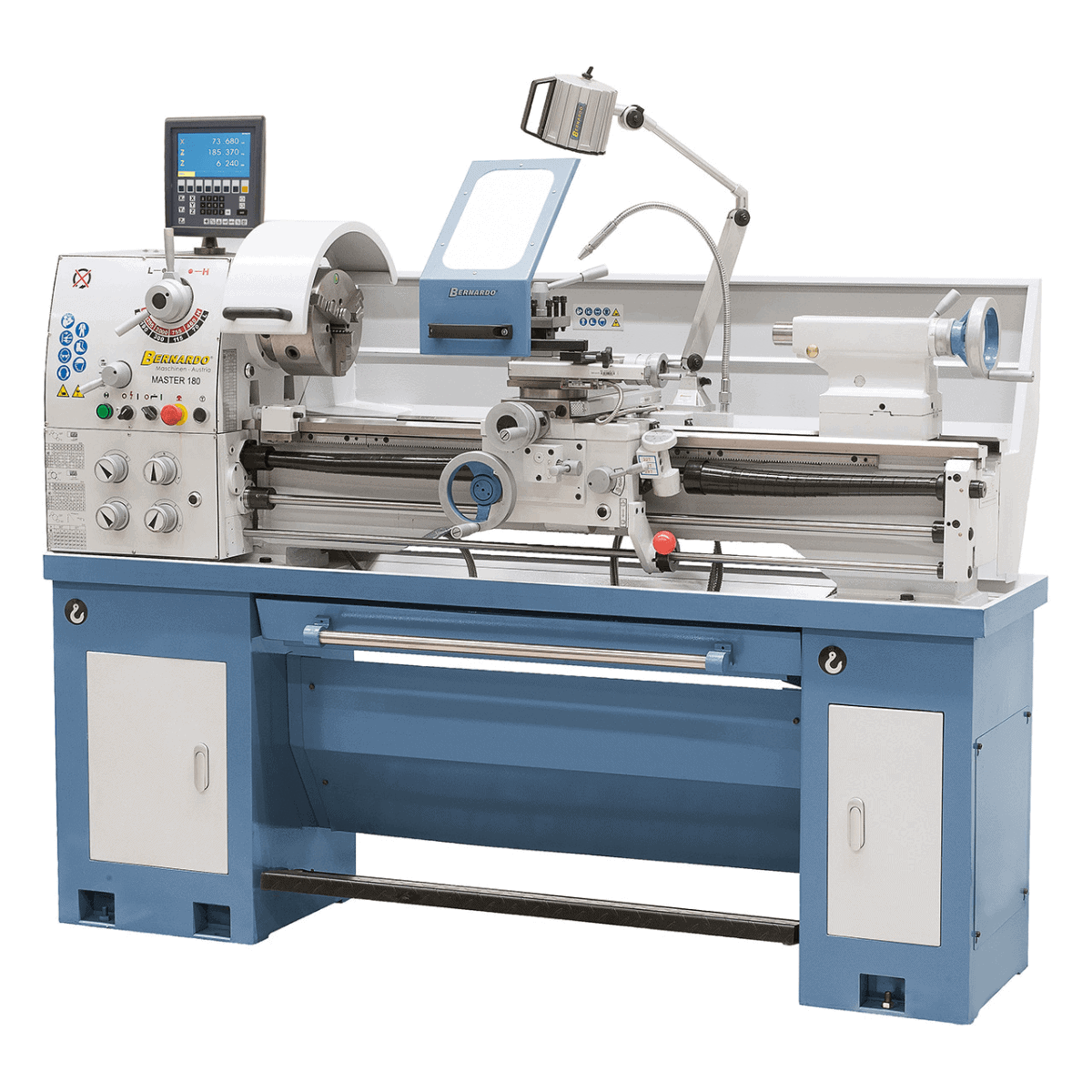 Master 180 Universal Lathe with Digital Display, Including 3-Axis Digital Display