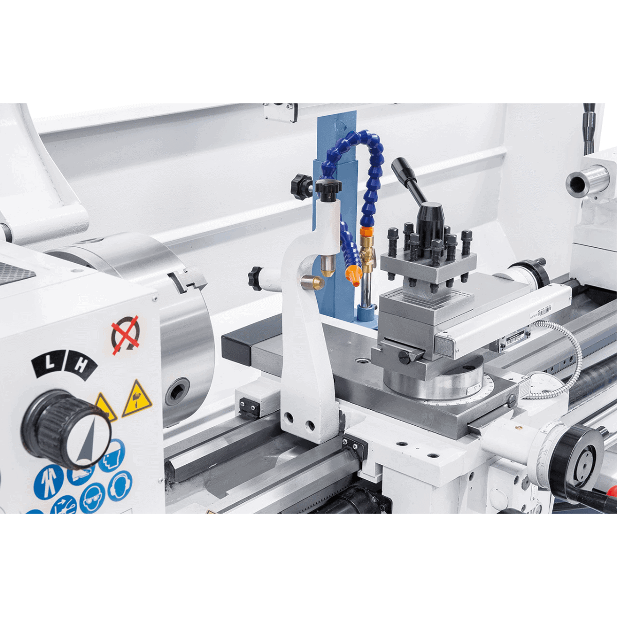 Master 400 Top lathe with 3-axis digital display 