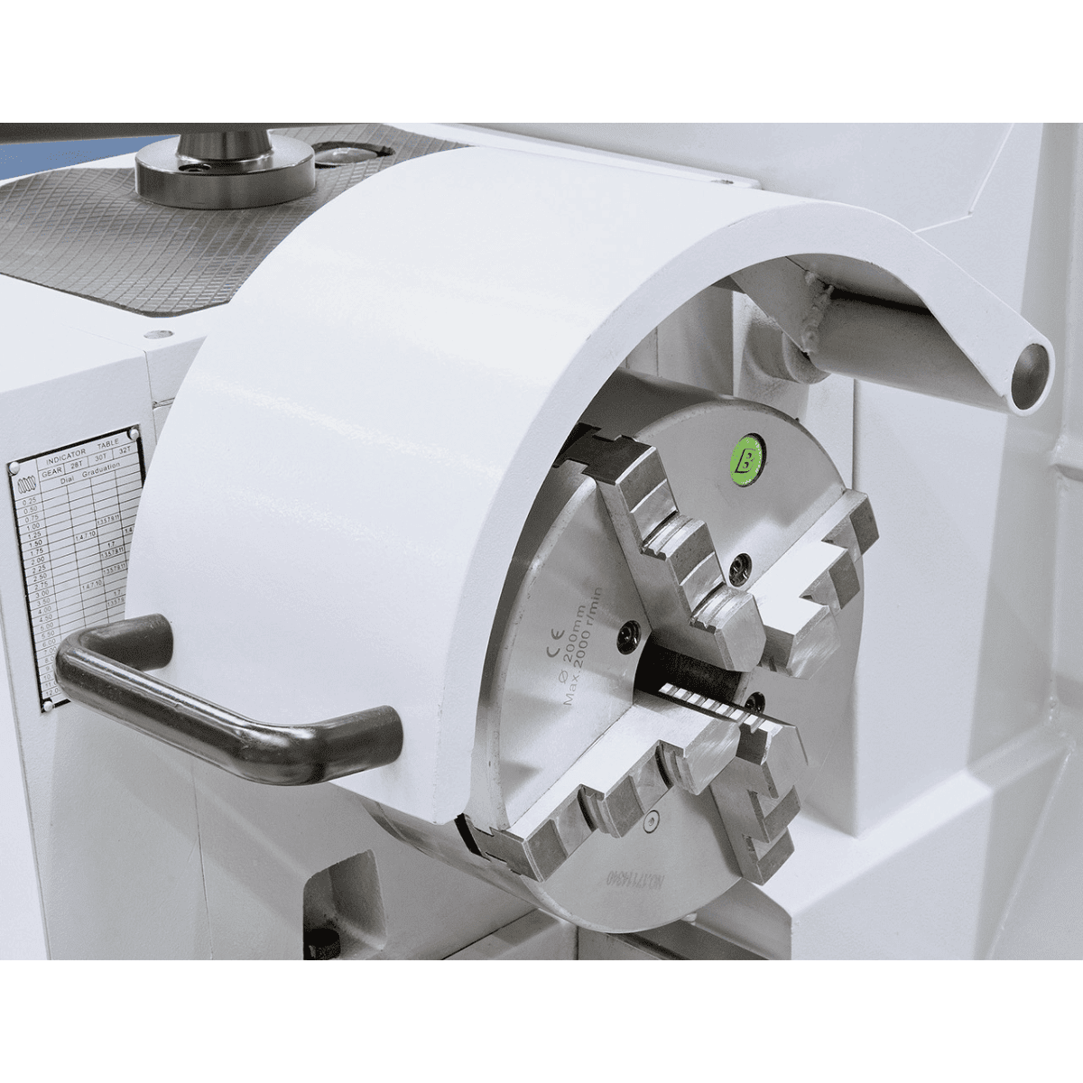 Master 400 Top lathe with 3-axis digital display 