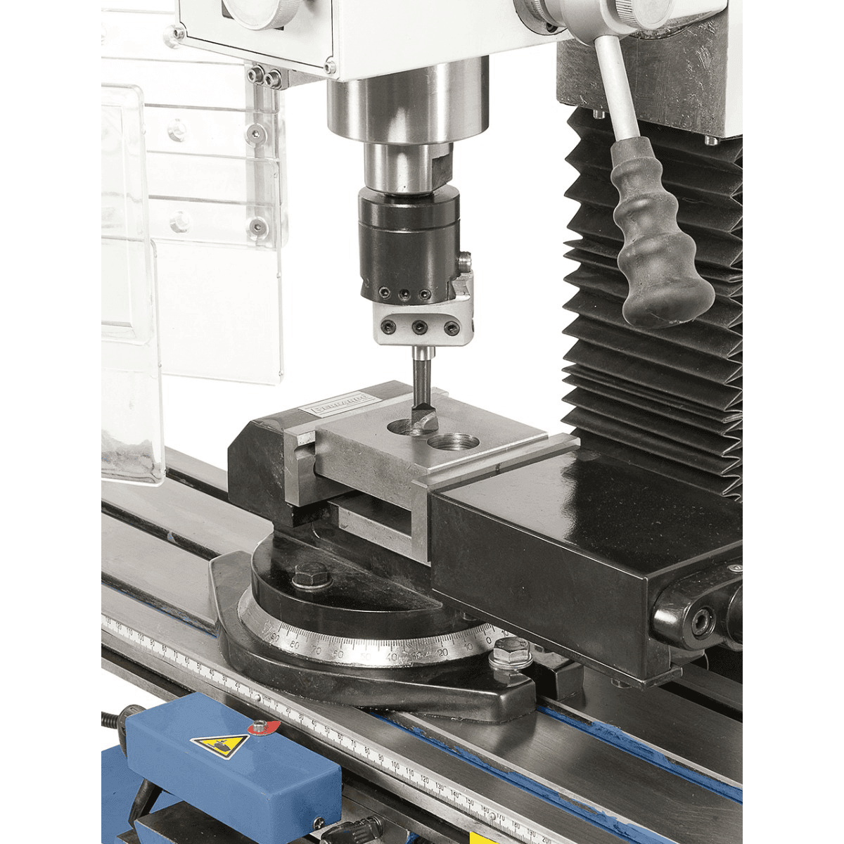 KF 25 L Vario drilling and milling machine with 3-axis digital display