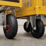 Transport trolley with mesh sides TW 750 M-HMS