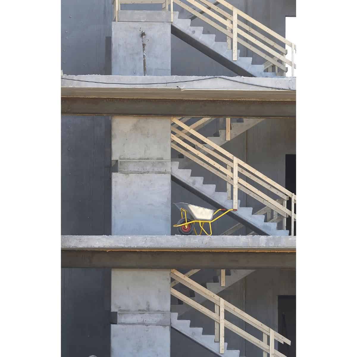 Concrete wheelbarrow BC 1100 S (assembled)