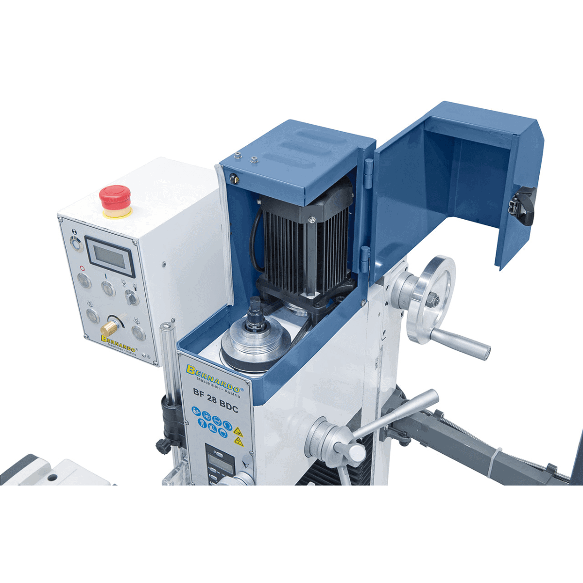 BF 28 BDC drilling and milling machine with 3-axis feed and position display 