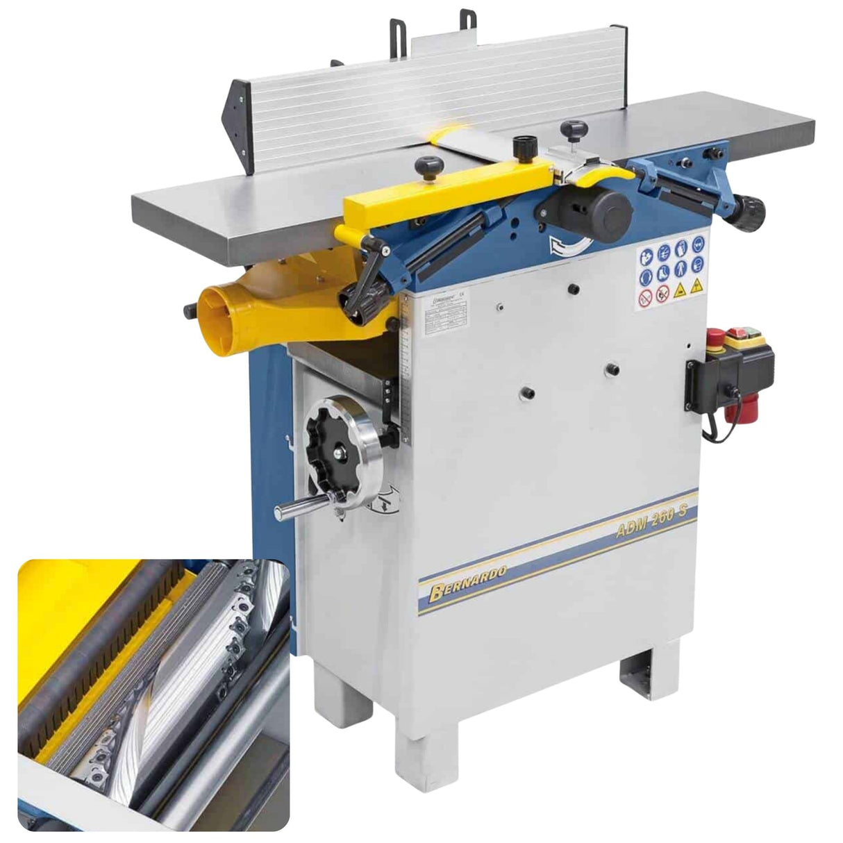 ADM 260 S Spiral Planer and Thicknesser - 230 V
